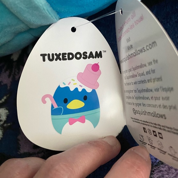 Tuxedosam Sanrio Squishmallow. 8 inch. NWT. - Picture 5 of 5